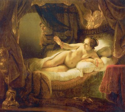 Danaë by Rembrandt van Rijn